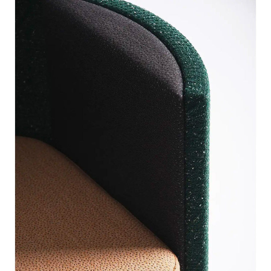 Supaform Thin Metal Framed Apart Chair Green Edition