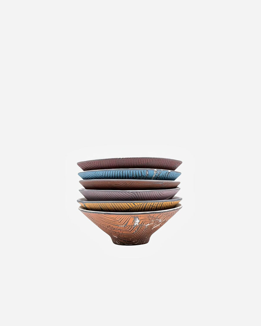 Ceramic Flat Bowl Set Bowls Sanghyuk Yoon 