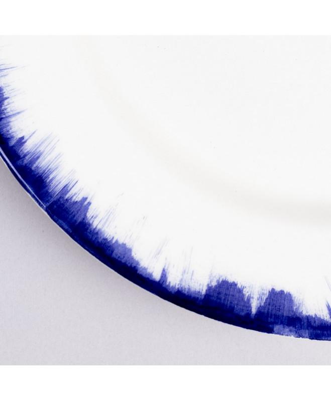 Eclipse Blue Small Dessert Plates – Set of 6 Plates Stories of Italy 