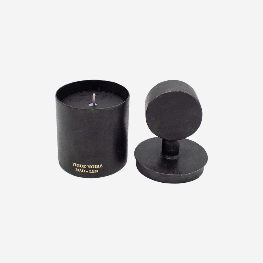 Mat Et Len - Figue Noire Mini Bougie Circle Totem Candle