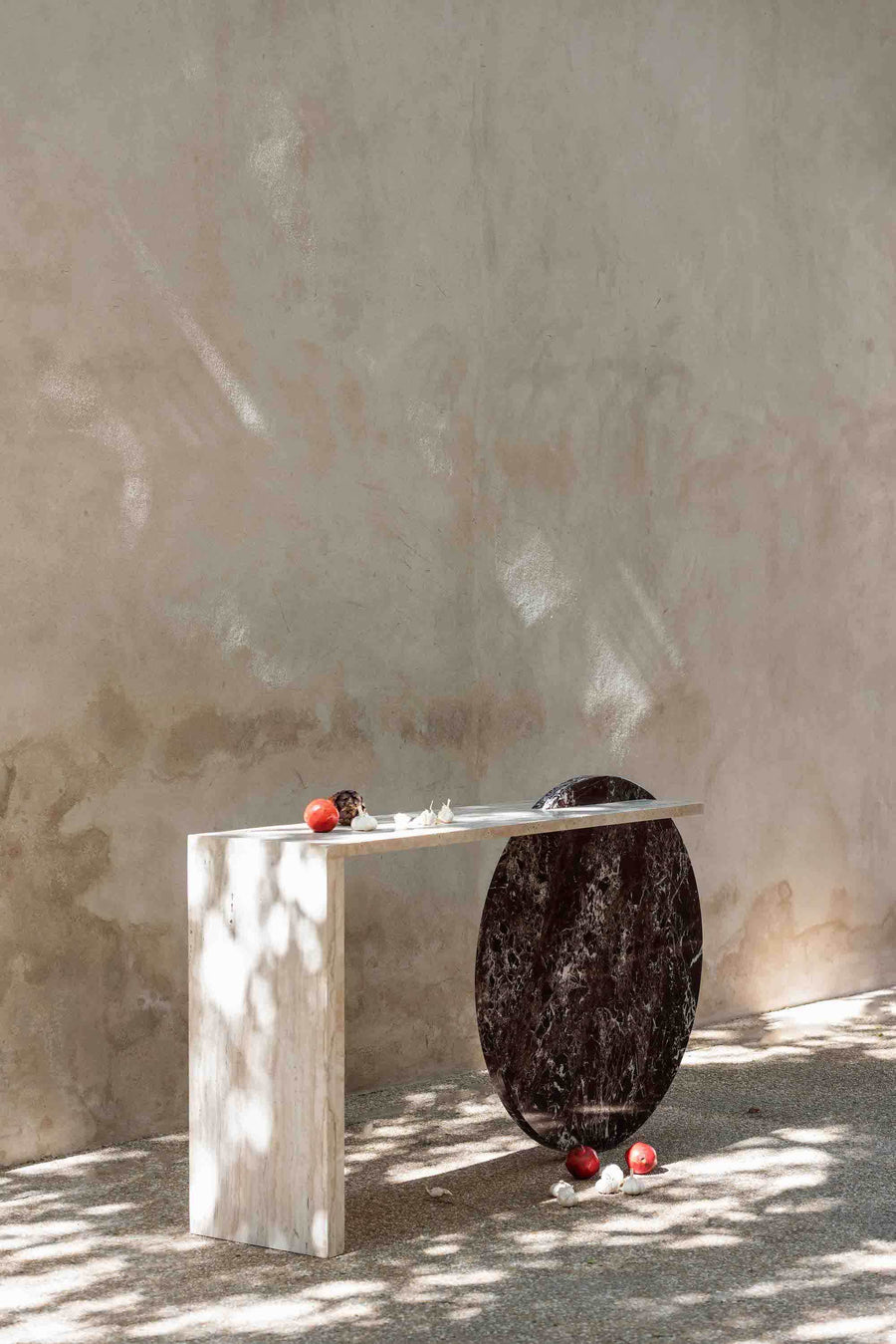 Gol. 001 Marble Console Tables Chapter Studio 