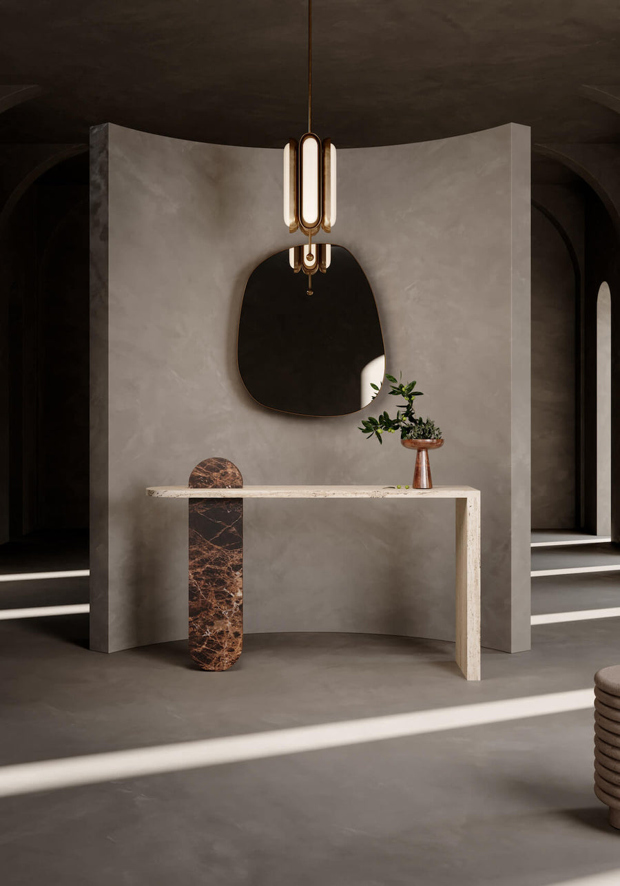 Gol. 002 Marble Console Tables Chapter Studio 