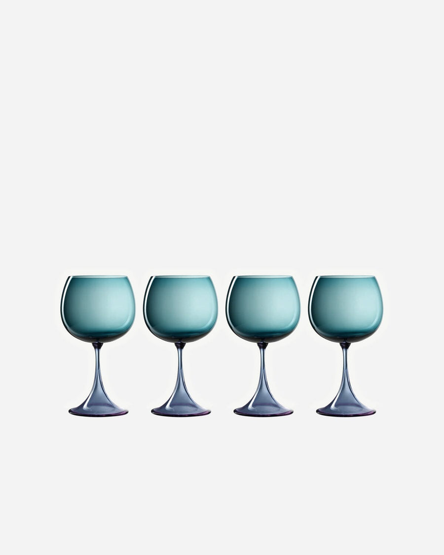 Montrachet Mille e Una Notte Set Wine Glasses Nason Moretti 