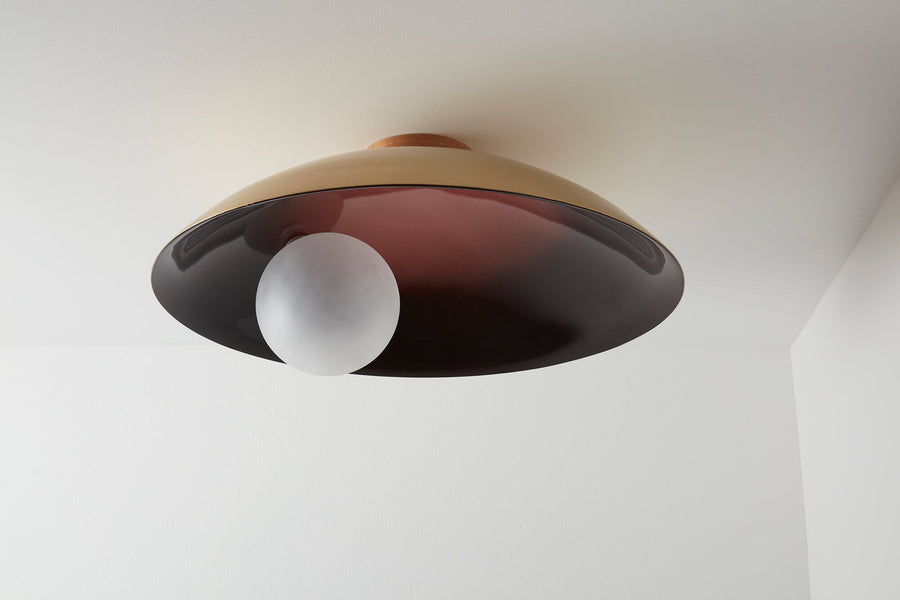 Oyster Ceiling Mounted Lamp Lamps Carla Baz 