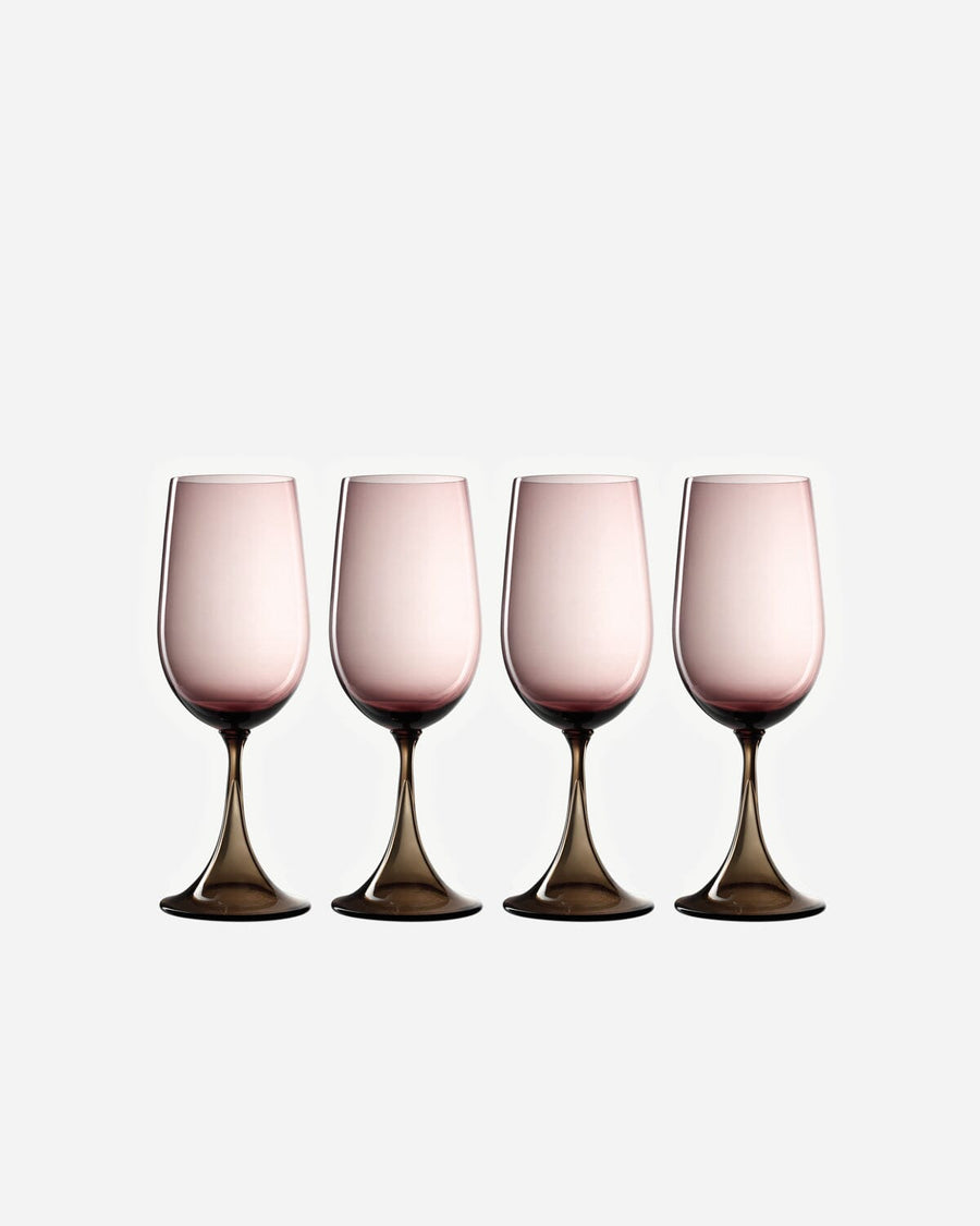 Riesling Gran Cru Mille e Una Notte Set Wine Glasses Nason Moretti 