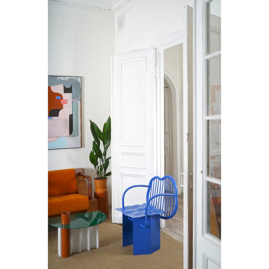 Supaform Shiny Blue Chair