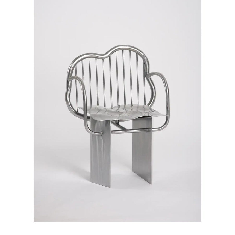 Supaform Shiny Stainless Steel Chair