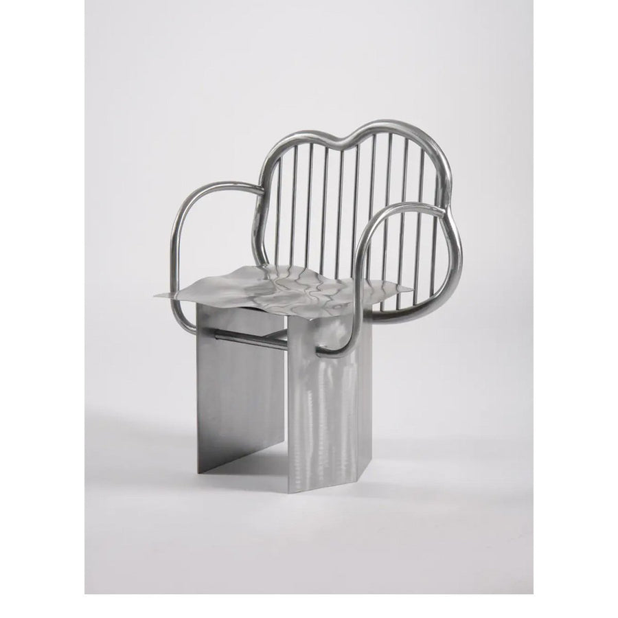 Supaform Shiny Stainless Steel Chair